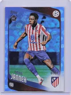 2025-26 Topps UEFA Club Competitions #137 Omar Janneh Umbrellas #/10 - Image 1