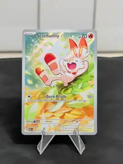 Pokemon: Scorbunny 225/217 Illustration Rare, Ascended Heroes NM/M - Image 1