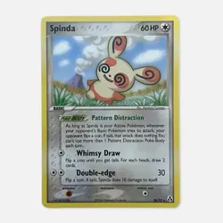 Spinda 26/92 Pokemon Card EX Legend Maker Vintage 2006 Uncommon - Image 1