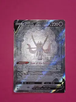 Zacian V GG48/GG70 Crown Zenith Galarian Gallery UR Holo EN - Image 2