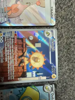 Pokemon TCG 5 Card Bundle Mega Absol ex Dudunsparce ex Jasmine’s Gaze Near Mint - Image 4