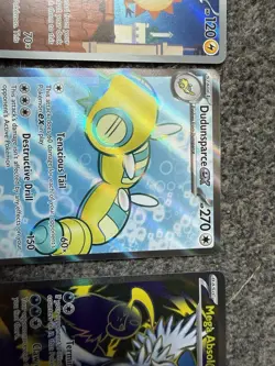 Pokemon TCG 5 Card Bundle Mega Absol ex Dudunsparce ex Jasmine’s Gaze Near Mint - Image 5