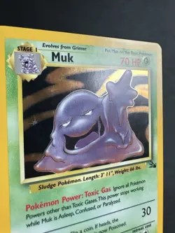 Muk 13/62 - Pokemon Fossil Set - Near Mint - Image 2