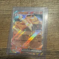 Pokemon TCG Charizard ex Scarlet & Violet-151 006/165 Holo Double Rare - Image 1