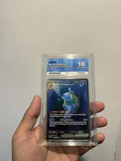 Pokemon TCG Blastoise EX Scarlet & Violet 151 Card 200/165 Sir Ace Gem Mint 10 - Image 1