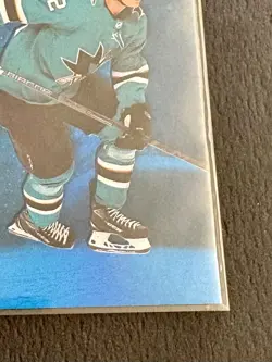 2021-22 SkyBox Metal Universe William Eklund RC Blue Spectrum #165 Sharks 🦈 NM - Image 5