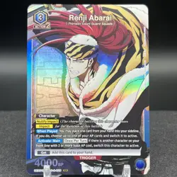 Renji Abarai UEX01BT/BLC-2-028 Bleach Union Arena Card - Image 1