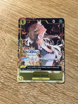 Nico Olvia OP09-106 - Online Regional Promo - NM/M - One Piece TCG - Image 1