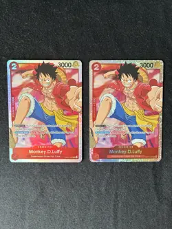 Monkey.D.Luffy OP01-024 SR One Piece Card Game TCG NM English - Image 1