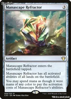 Manascape Refractor EN [C20 - 68] - NM TCG MTG - Image 1