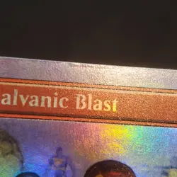 Galvanic Blast - 1732, Foil, Secret Lair, Magic MTG, LP Dinged - Image 3