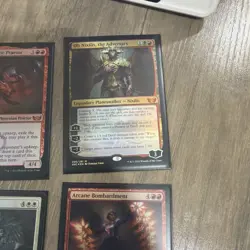 MTG Streets of New Capenna Foil Mythic Lot Ob Nixilis, Urabrask, Jetmir, Elspeth - Image 4