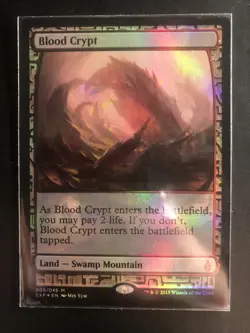 ​1x Blood Crypt Near Mint Foil Zendikar Expeditions​ MTG​ - Image 1