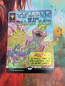 MTG Temple of the False God (Halo Foil) Secret Lair Countdown Kit Foil - Image 1
