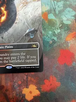 MTG Unfinity Sacred Foundry Borderless Rare Land Regular #285 English - Image 4