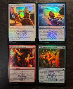 Bending Lessons (Foil Set) MTG Avatar: The Last Airbender! - Image 1