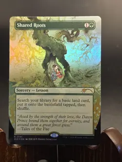 Shared Roots (2391) Secret Lair Drop MTG Foil Near Mint - Image 1