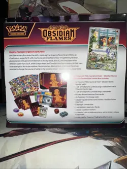 Obsidian Flames Pokemon Center Elite Trainer Box ETB Factory Sealed - Image 5