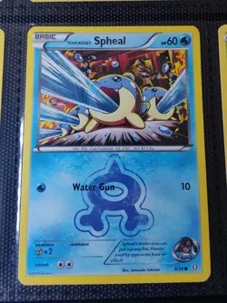 Pokemon TCG 2015 Double Crisis - Team Aqua's Spheal 3/34 - Common English NM/LP - Image 1