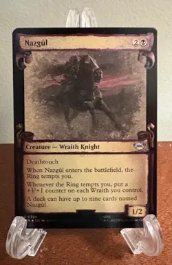 MTG Nazgul Showcase Scrolls Foil #729 LOTR The Lord of the Rings Magic - Image 1