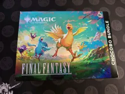 Magic The Gathering - Final Fantasy Chocobo Bundle New And Sealed - Image 1