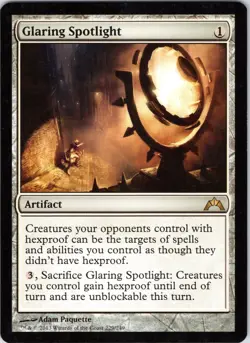 Glaring Spotlight 229 Rare Gatecrash Magic: The Gathering Moderately Played - Image 1