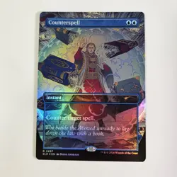 Counterspell Foil Secret Lair Dungeons & Dragons: Whispers In Candlekeep MTG DND - Image 1