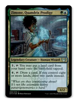 Zimone, Quandrix Prodigy 250 Strixhaven: School of Mages MTG Foil NM/M A11-68 - Image 1