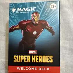Magic: The Gathering Marvel Super Heroes Welcome Deck Iron Man 60 English 13+ - Image 1
