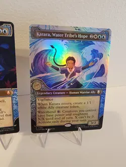 SHOWCASE Secret of Bloodbend & Katara, Water Tribe Avatar The Last Airbender MTG - Image 2
