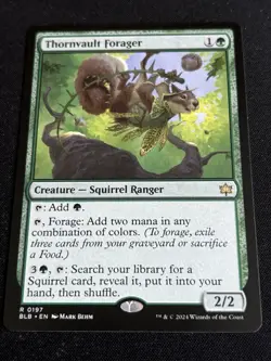 1x Thornvault Forager - Bloomburrow (BLB) Magic MTG - Image 1