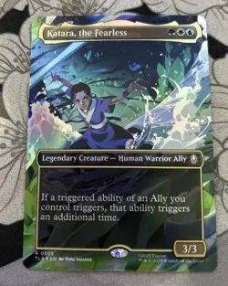 Katara, the Fearless (Borderless) R Avatar: The Last Airbender 305 NM Magic - Image 1