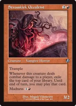 Retro STROMKIRK OCCULTIST x4 mtg NM-M Innistrad Remastered 4 Unc - Image 1