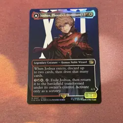 Joshua, Phoenix’s Dominant Borderless Foil, MTG Single, FIN 0397 Rare Near Mint - Image 1