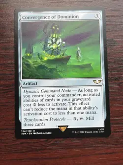 2x CONVERGENCE OF DOMINION - Warhammer 40k - MTG - Magic the Gathering - Image 1