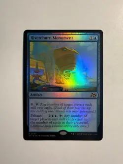 Riverchurn Monument 57 MTG Aetherdrift Foil - Image 1