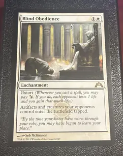 Blind Obedience Gatecrash Regular MTG NM - Image 1