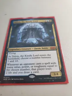 Talion, the Kindly Lord mp/hp Wilds of Eldraine Regular - Image 1