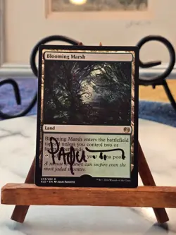 MTG Blooming Marsh Kaladesh Regular ARTIST PROOF SIGNED LP - Image 1