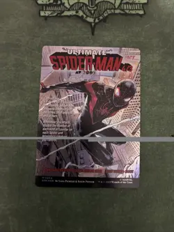 1x Miles Morales // Ultimate Spider-Man ~~ Borderless (0234) - Foil Light Play, - Image 2