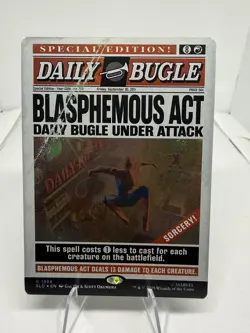 Secret Lair Drop Series #1998 Blasphemous Act (1998) Rainbow Foil - Image 1