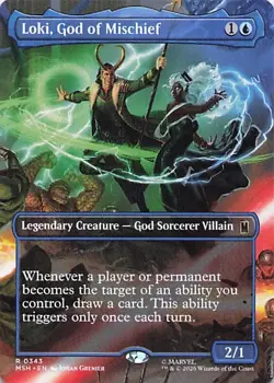 Marvel Super Heroes #343 Loki, God of Mischief (Borderless) - Image 1