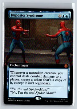 IMPOSTOR SYNDROME (EXTENDED ART) 251 SPIDER-MAN MAGIC: THE GATHERING - Image 1