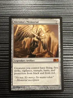 MTG Magic the Gathering Akroma's Memorial (200/249) Magic 2013 LP - Image 1