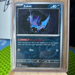 Zubat 041/165 Reverse Holo NM Scarlet & Violet 151 Pokemon English 2023 - Image 1