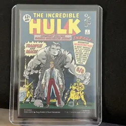 Bruce Banner / The Incredible Hulk (0390) - Foil - Borderless MTG Marvel Heroes - Image 1