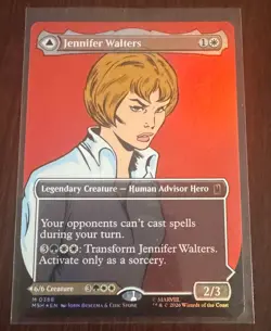 Jennifer Walters (Borderless) (0388) Marvel Super Heroes Foil - Image 1