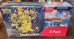 SEALED: Pokemon Surging Sparks Elite Trainer Box + Booster Bundle COSTCO 2-PACK - Image 1