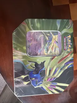 Pokemon TCG: Scarlet & Violet - Azure Legends Tin [Xerneas ex] 5 Packs NEW - Image 2