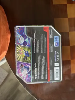 Pokemon TCG: Scarlet & Violet - Azure Legends Tin [Xerneas ex] 5 Packs NEW - Image 4
